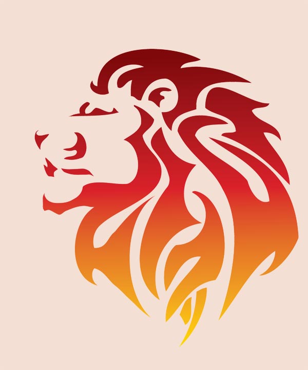 Lion head image